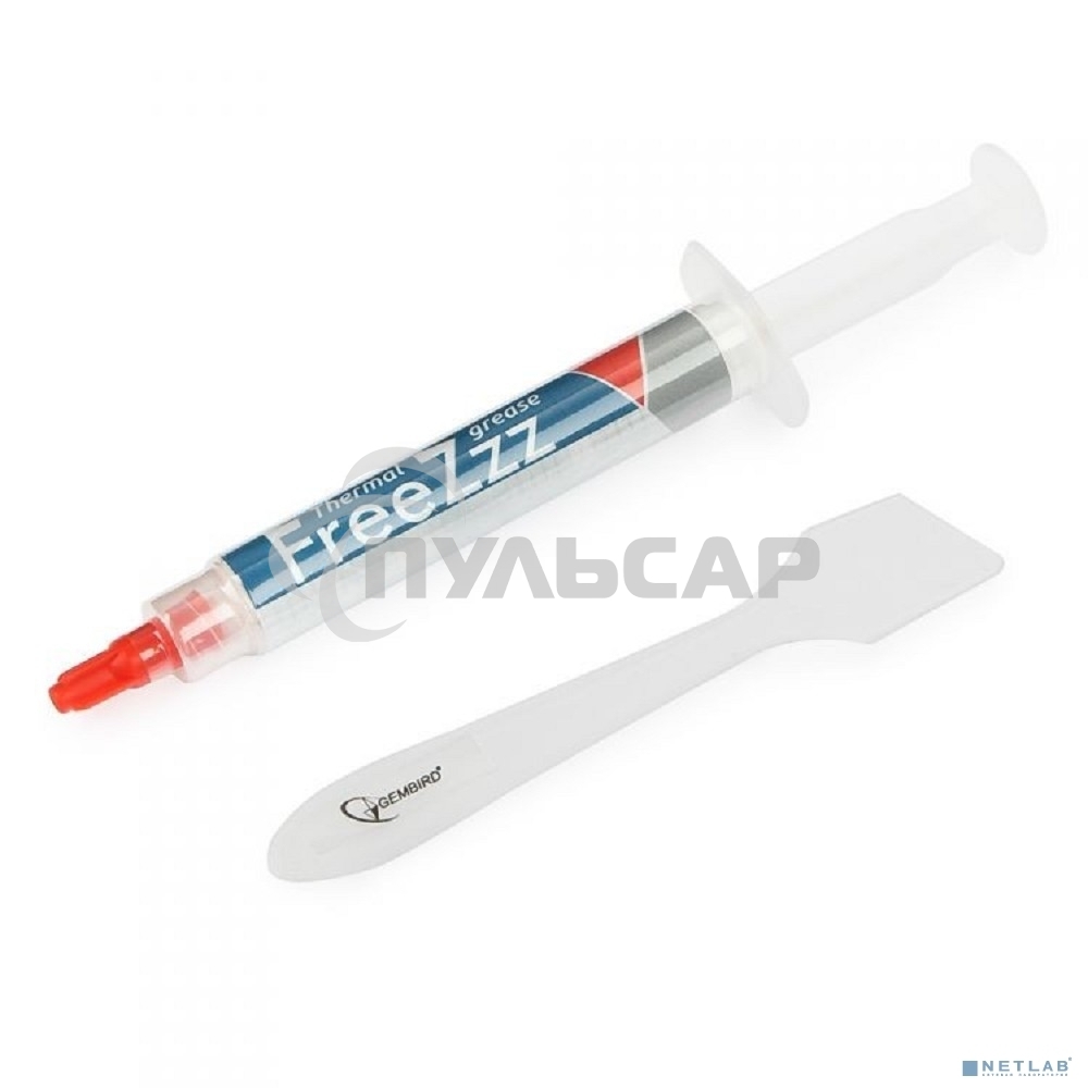 Термопаста Gembird FreeZzz GF-01-5 для радиаторов, 5гр, шприц