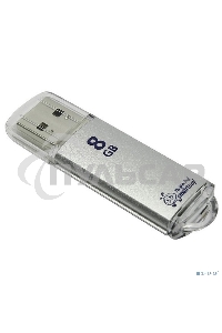 Флешка USB Smartbuy 8 Gb USB <USB 2.0> Smartbuy V-Cut Silver (SB8 GbVC-S)