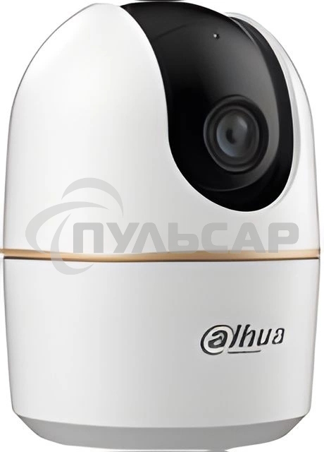 Мини-PT IP-видеокамера DAHUA DH-IPC-H4AP-0360B с Wi-Fi 2.4ГГц 4Мп, 1/3” CMOS, объектив 3.6мм, видеоаналитика, ИК до 10м