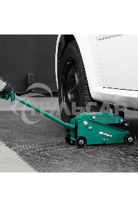 Домкрат гидравлический подкатной Сибртех 2,5 т, 148-387мм