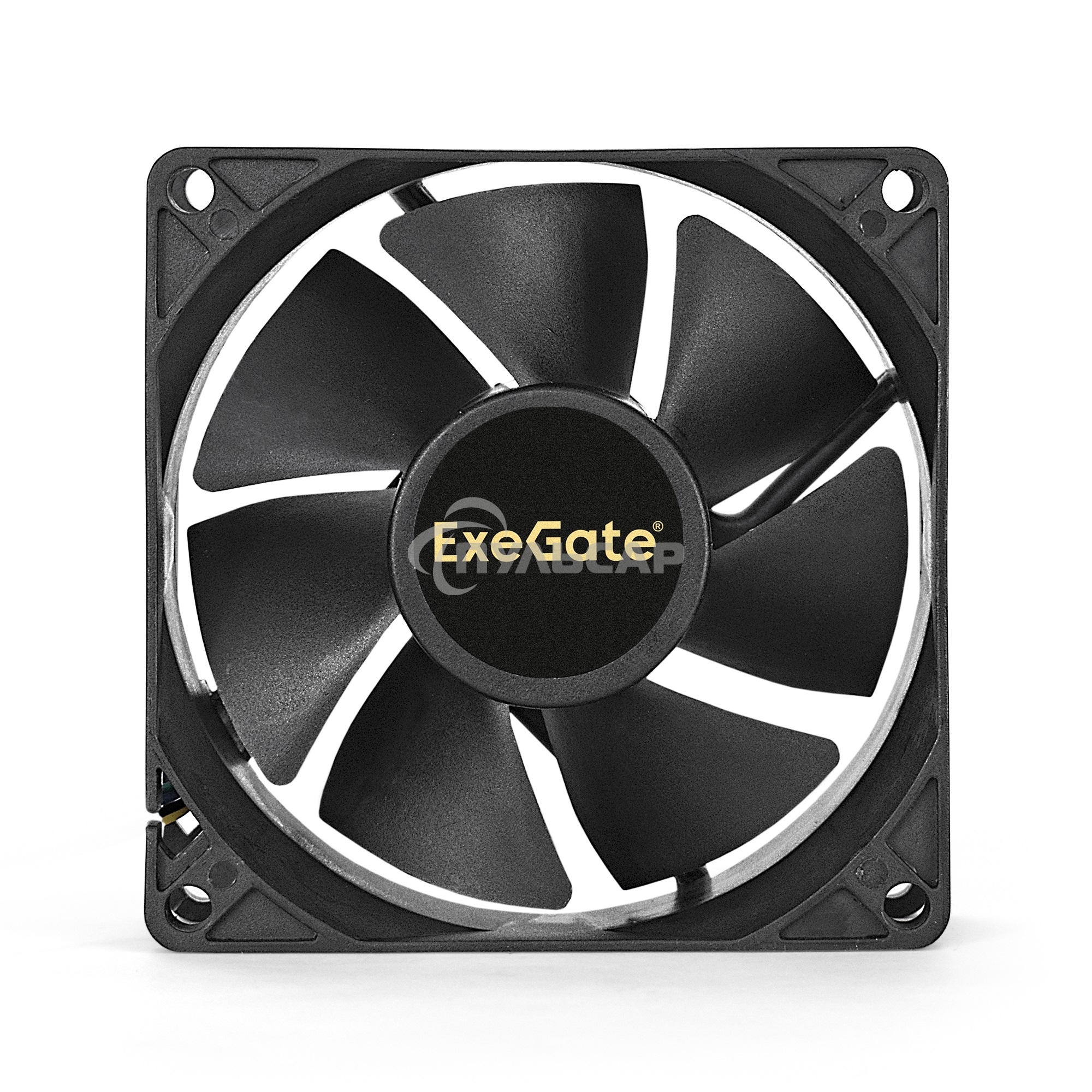 Вентилятор для корпуса ExeGate ExtraPower EP08025SM черный, 80 мм, 2500 об/мин, 25.5 дБ, 2 pin