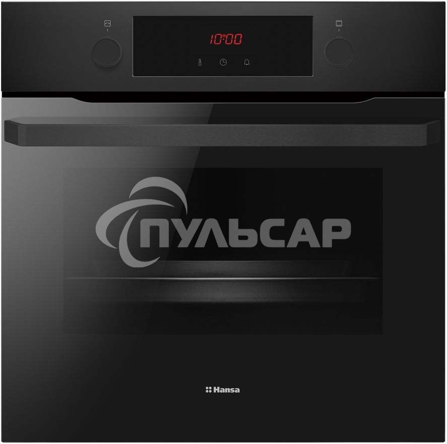 Духовой шкаф электрический Hansa BOES68454 черный, встраиваемый