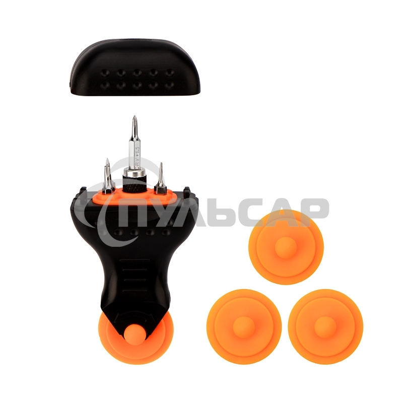 Набор отверток и роликов для ремонта мобильных устройств KRANZ 9 предметов