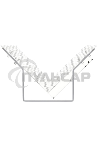 Угловой кронштейн для крепления PTZ видеокамер серий SD60/6AE/6AL, SD59/50/40, SD6C, SD42, SD29 Угловой кронштейн для крепления PTZ видеокамер серий SD60/6AE/6AL, SD59/50/40, SD6C, SD42, SD29