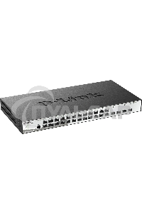 Коммутатор управляемый L2 DGS-1210-28XS/ME/B2A с 24 портами 100/1000Base-X SFP и 4 портами 10Gbase-X SFP+