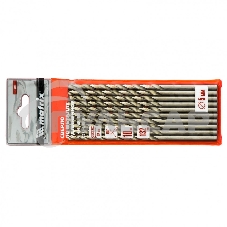 Сверло по металлу Matrix, 5,0 х 132 мм, полированное, удл., HSS, 10 шт. цил. хв.