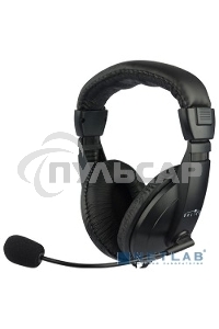 Гарнитура Oklick HS-M137V черный 1.8м мониторы оголовье