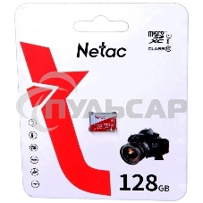 Флеш карта microSDHC 128Gb Netac P500 ECO NT02P500ECO-128G-S (без SD адаптера)
