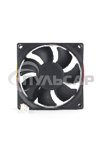 Вентилятор для корпуса Gembird 16607 черный, 80 мм, 2000 об/мин, 23 дБ, 3 pin