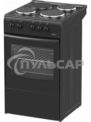 Плита электрическая Darina S EM 331 404 At антрацит/черный, конфорок 3 шт, духовка 50 л, 50 см x 85 см x 56 см