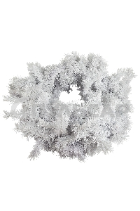 Белоснежный еловый шлейф Neon-night 2,7м