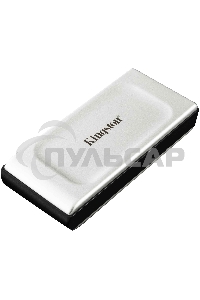 Внешний SSD Kingston SXS2000, 1TB, USB 3.2 Gen 2x2 Type-C, R/W 2000/2000, серебристый