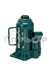 Домкрат гидравлический бутылочный Сибртех 16 т, 205-400 мм