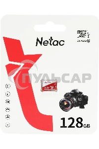 Флеш карта microSDHC 128Gb Netac P500 ECO NT02P500ECO-128G-S (без SD адаптера)