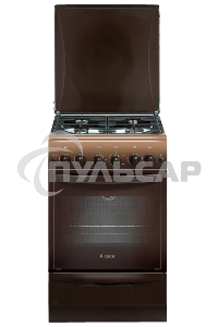 Плита газовая Gefest 5100-02 0001 коричневый, конфорок 4 газовых, духовка 52 л, 50 см x 85 см x 58.5 см