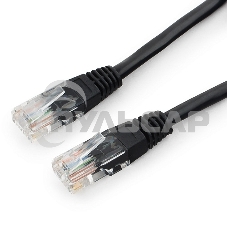 Патч-корд UTP Cablexpert кат.5e, 0.5м, литой, многожильный, черный