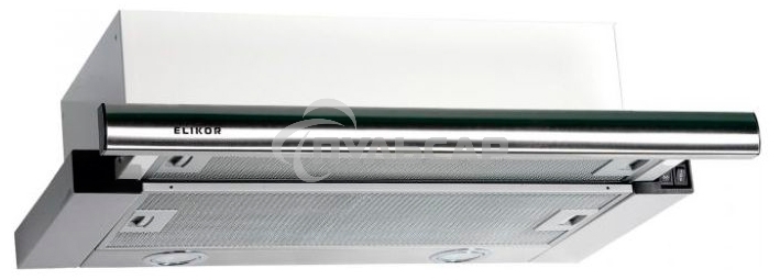 Вытяжка встраиваемая Elikor Интегра 60Н-400-В2Л нержавеющая сталь, 60 см, 400 куб. м/ч, 55 дБ