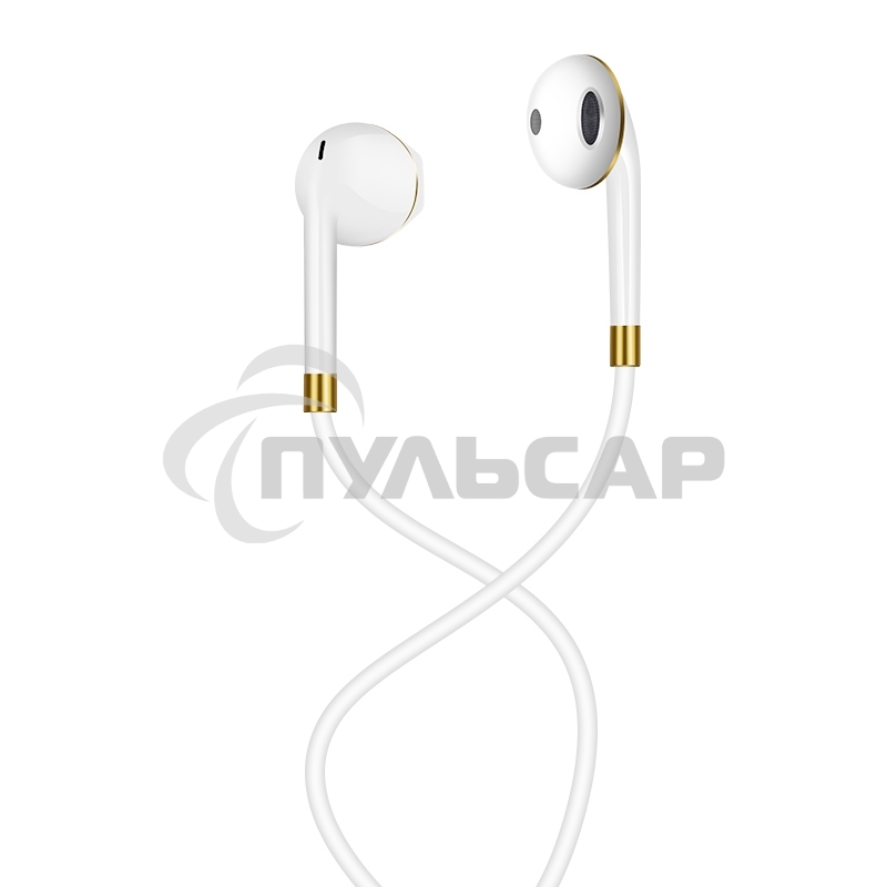 Наушники проводные-вставки с микрофоном Hoco M1 белый