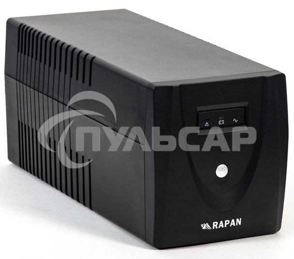 Источник питания RAPAN-UPS 1000 220В 1000ВА/600Вт меандр с АКБ 2х7А·ч интерактивный RAPAN-UPS 1000 power supply 220V 1000VA / 600W meander with battery 2x7Ah interactive