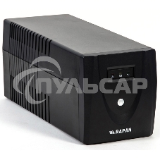Источник питания RAPAN-UPS 1000 220В 1000ВА/600Вт меандр с АКБ 2х7А·ч интерактивный RAPAN-UPS 1000 power supply 220V 1000VA / 600W meander with battery 2x7Ah interactive