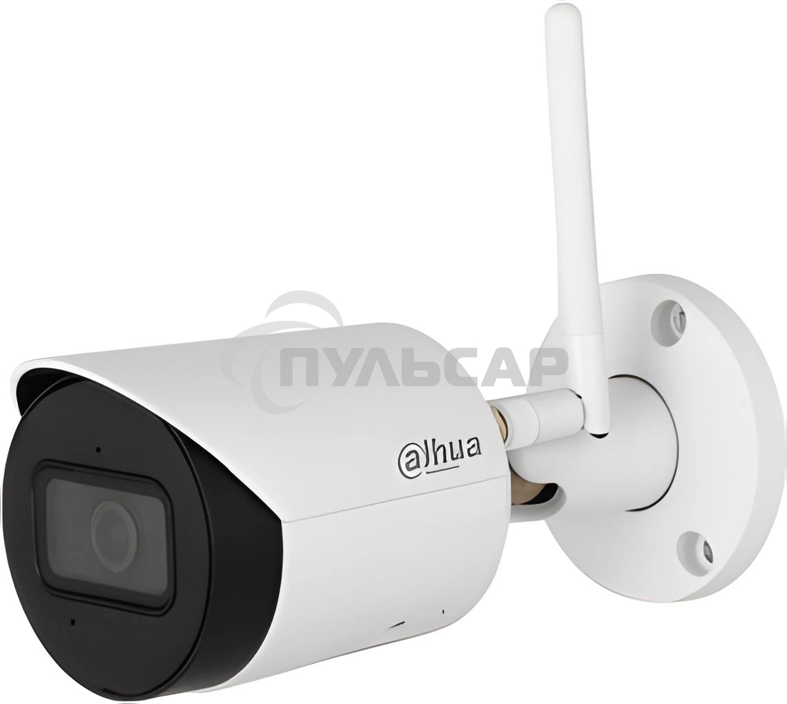 Камера видеонаблюдения IP Dahua DH-IPC-HFW1430DSP-SAW-0360B Wi-Fi 2.8-3.6мм цв. корп.:белый/черный
