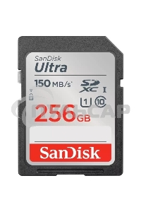 Флеш карта SD 256Gb SanDisk SDXC Class 10 UHS-I Ultra 120Mb/s