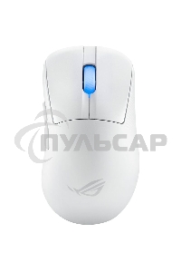 Мышь беспроводная/проводная ASUS ROG Keris II Ace белый, 42000 dpi, радиоканал, Bluetooth, USB, кнопки - 6