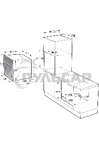 Духовой шкаф электрический Gorenje BO6725E02NBG черный