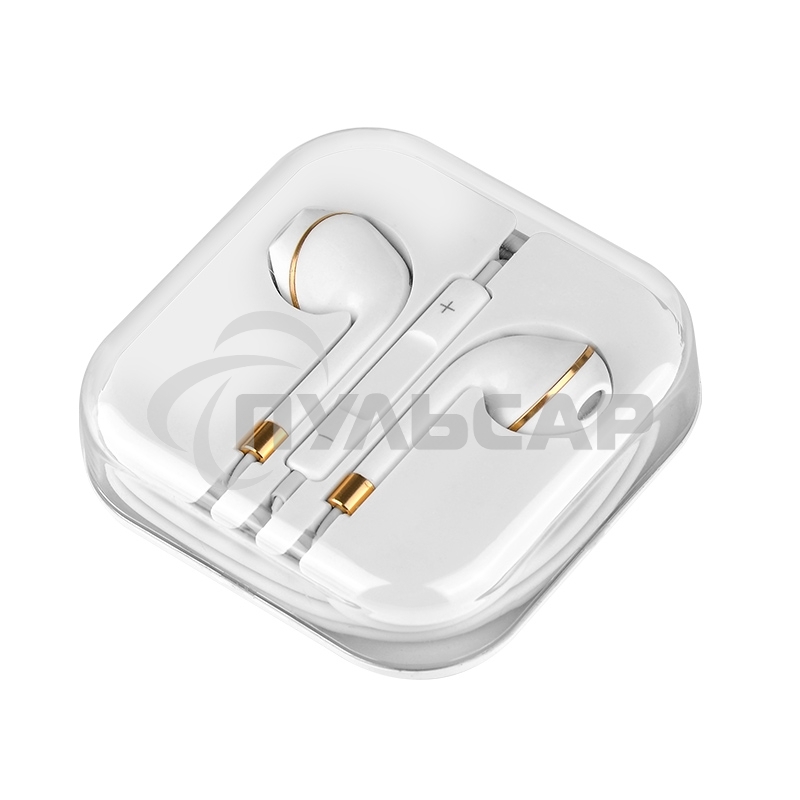 Наушники проводные-вставки с микрофоном Hoco M1 белый