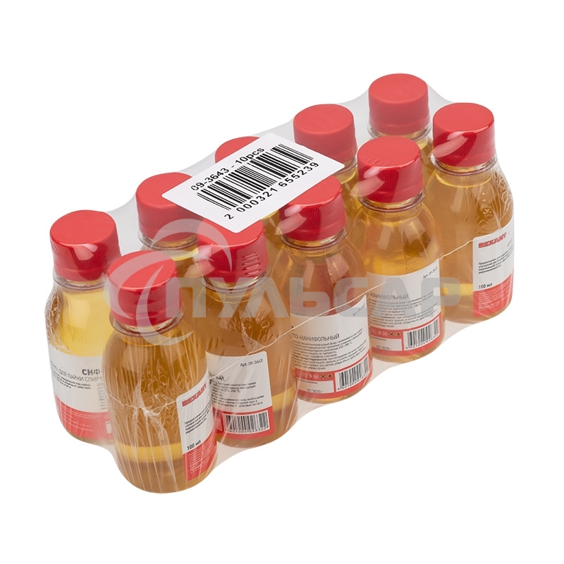 Флюс для пайки Rexant, СКФ (спирто-канифольный), 100 мл, флакон