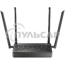 Роутер беспроводной D-Link DIR-825 (DIR-825/GFRU/R3A) AC1200 10/100/1000BASE-TX/4G черный