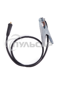 Сварочный кабель с клеммой заземления Rexant 16 мм² 200 А СКР 10-25 3 м