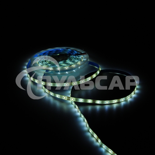 Лента светодиодная Gauss Elementary 2835 -SMD 4.8W 12V DC теплый белый IP66 (ZIP bag 5m)