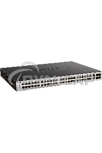 Коммутатор DGS-3130-54S Managed L3 Stackable Switch 48x1000Base-X SFP, 2x10Gbase-T, 4x10Gbase-X SFP+, CLI, 1000Base-T Management, RJ45 Console, USB, RPS, Dying Gasp