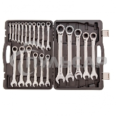 Набор ключей комбинированных Matrix, трещоточных 22 шт.