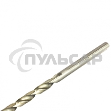 Сверло по металлу Matrix, 6,0 х 139 мм, полированное, удл., HSS, 10 шт. цил. хв.