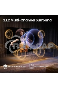 Телевизор Hisense 75'' 75U7Q PRO черный Mini LED UHD 144Hz Smart TV