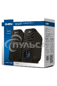 Портативная колонка Sven 470 12Вт черный