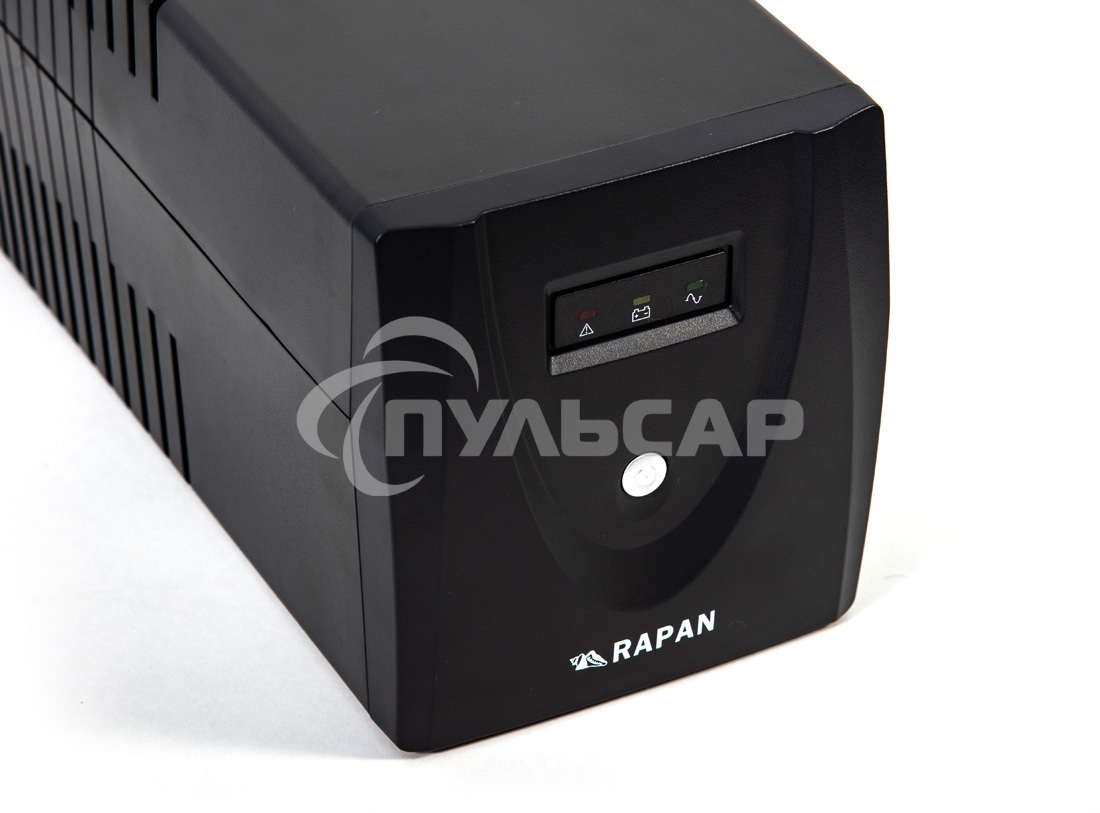 Источник питания RAPAN-UPS 1000 220В 1000ВА/600Вт меандр с АКБ 2х7А·ч интерактивный RAPAN-UPS 1000 power supply 220V 1000VA / 600W meander with battery 2x7Ah interactive