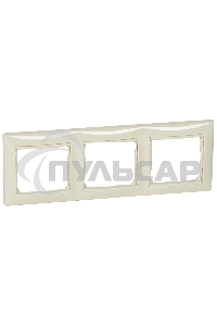 Рамка 3-м Valena горизонт. сл. кость (DIY-упак.) Leg 695633