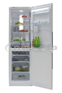 Холодильник Pozis RK FNF-172 серебристый двухкамерный 220/124 л морозилка снизу