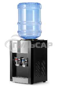 Кулер AEL TD-AEL-47 настольный электронный черный/серебристый