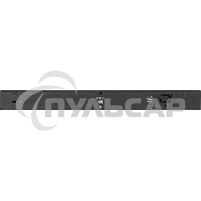 Настраиваемый L2 коммутатор D-Link DGS-1100-26MPV2/A3A с 24 портами 10/100/1000Base-T и 2 комбо-портами 1000Base-T/SFP (24 порта PoE 802.3af/at, PoE-бюджет 370 Вт)