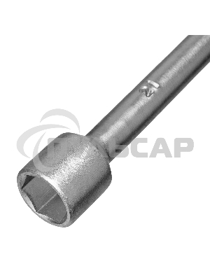 Ключ-крест баллонный, 17 х 19 х 21 х 22 х 1/2, усиленный, с переходником на 1/2 Stels