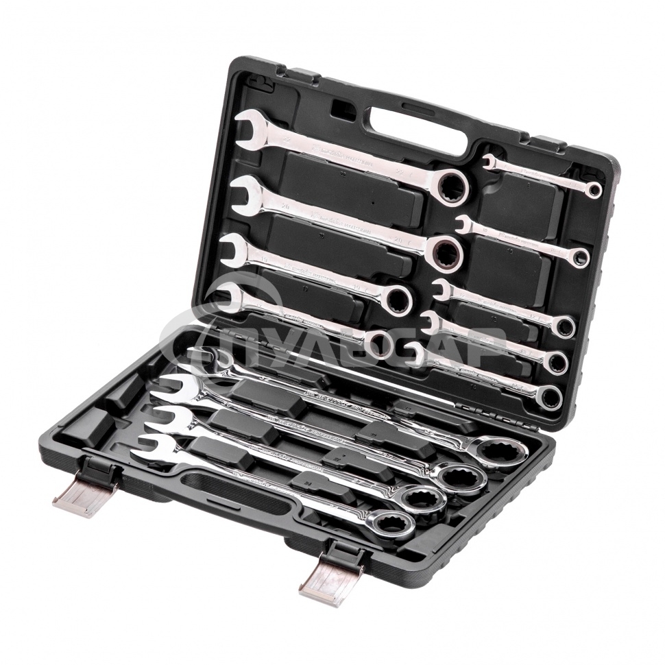 Набор ключей комбинированных Matrix, трещоточных 22 шт.