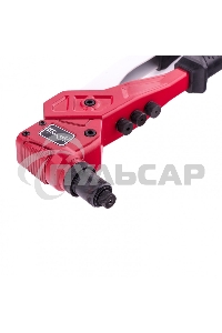 Заклепочник литой Matrix, поворотный, 290 мм, 0-360 заклепки 2,4-3,2-4,0-4,8 мм, PRO