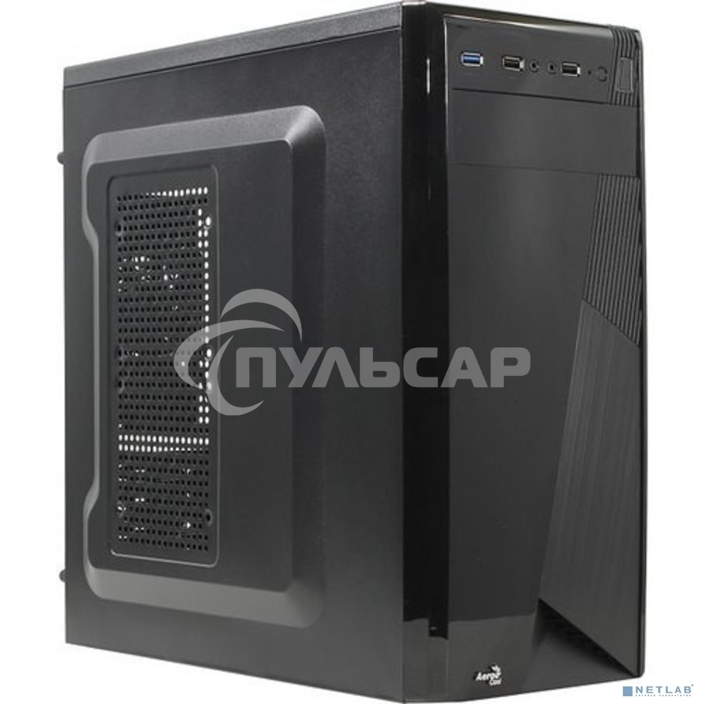 Компьютерный корпус Aerocool / Formula CS-1101 черный без БП ATX 2x120мм 1x140мм 2xUSB 2.0 1xUSB 3.0 audio