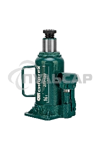 Домкрат гидравлический бутылочный Сибртех 16 т, 205-400 мм