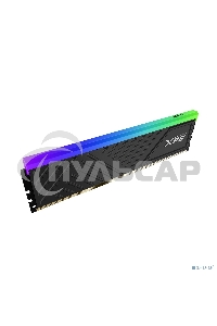 Оперативная память XPG Spectrix D35G RGb, 8Gb, DDR4, 3600MHz, CL18, DIMM, с радиатором, черный, RGb