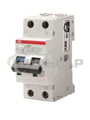 Выключатель автоматический дифференциального тока DS201 C20 AC30 20А 30мА ABB 2CSR255080R1204